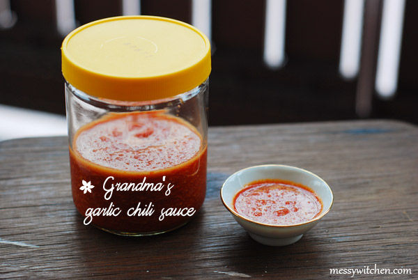 Grandma's Garlic Chili Sauce